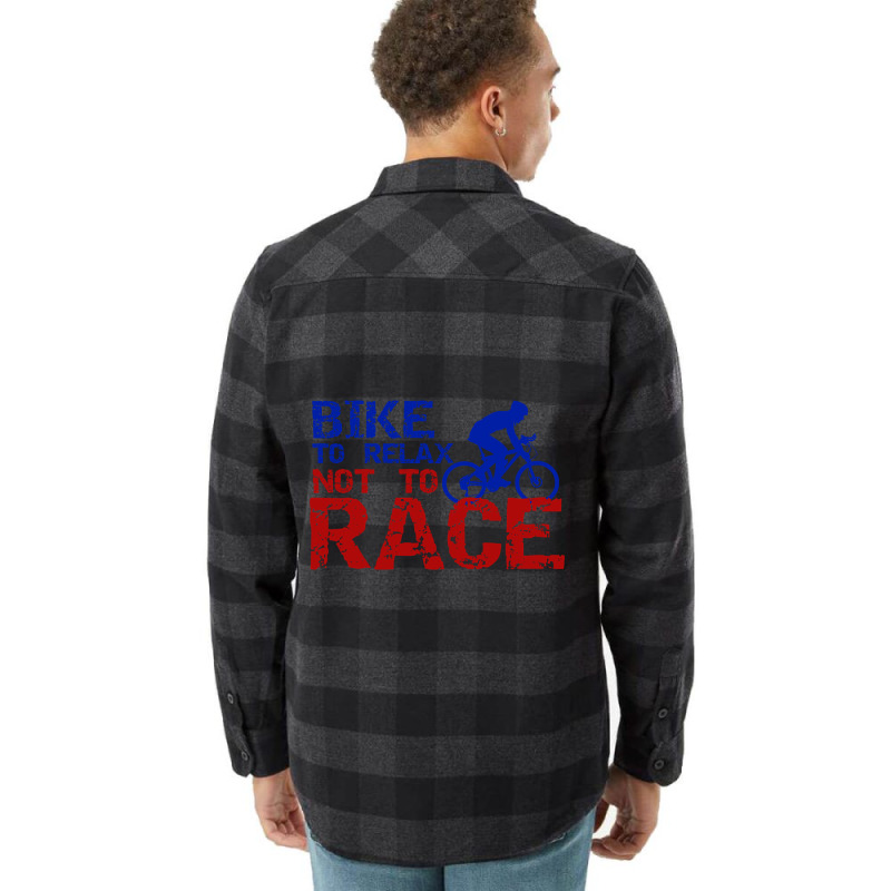 Bicycle Cycling Bicycle Courier Racing Bike Relax Flannel Shirt | Artistshot