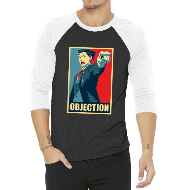 Objection 3/4 Sleeve Shirt | Artistshot