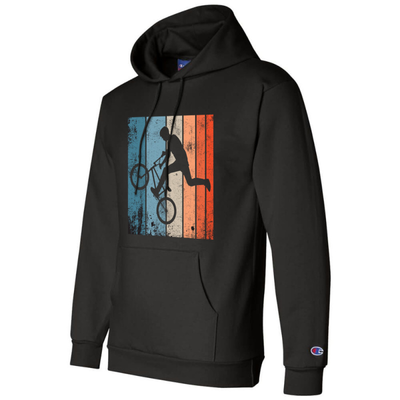 Bicycle Motocross Vintage Design Champion Hoodie | Artistshot