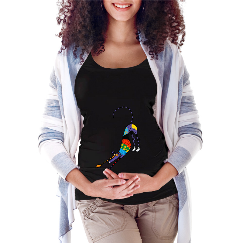 Kaleidoscope Bowdown Maternity Scoop Neck T-shirt by SusanneRestemayer | Artistshot