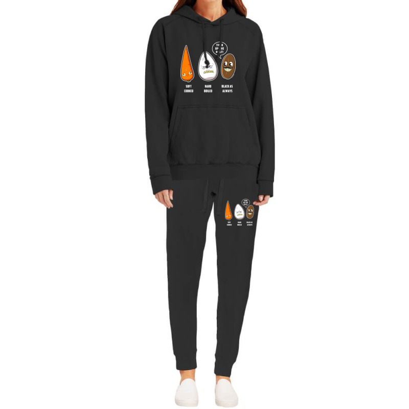 Carrot, Egg & Coffee Bean-46cn2 Hoodie & Jogger Set | Artistshot