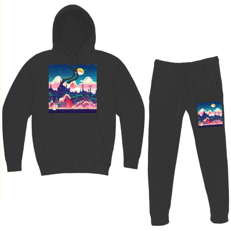 Castle In The Clouds Hoodie & Jogger Set | Artistshot