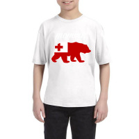 Momma Bear Tonga Flag Tongan Roots Pullover Hoodie Youth Tee | Artistshot