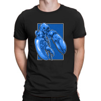 Funny Jumpscare Lobster Meme Blue Crustacean Pullover Hoodie T-shirt | Artistshot