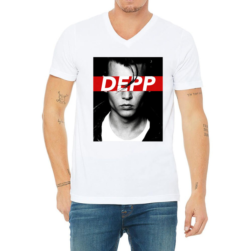 Depp V-Neck Tee by enzormiersh | Artistshot