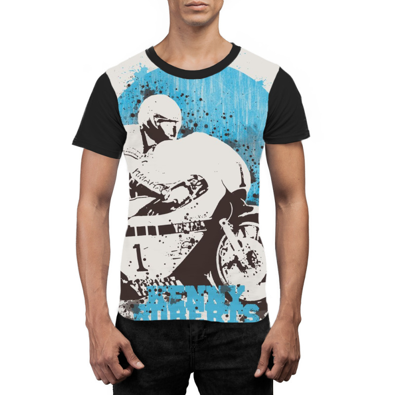 Kenny Roberts Painting Art Graphic T-shirt | Artistshot