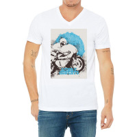 Kenny Roberts Painting Art V-neck Tee | Artistshot