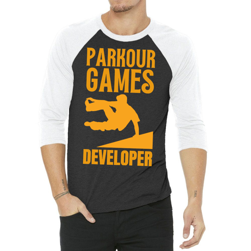 Parkour Games Developer 3/4 Sleeve Shirt | Artistshot