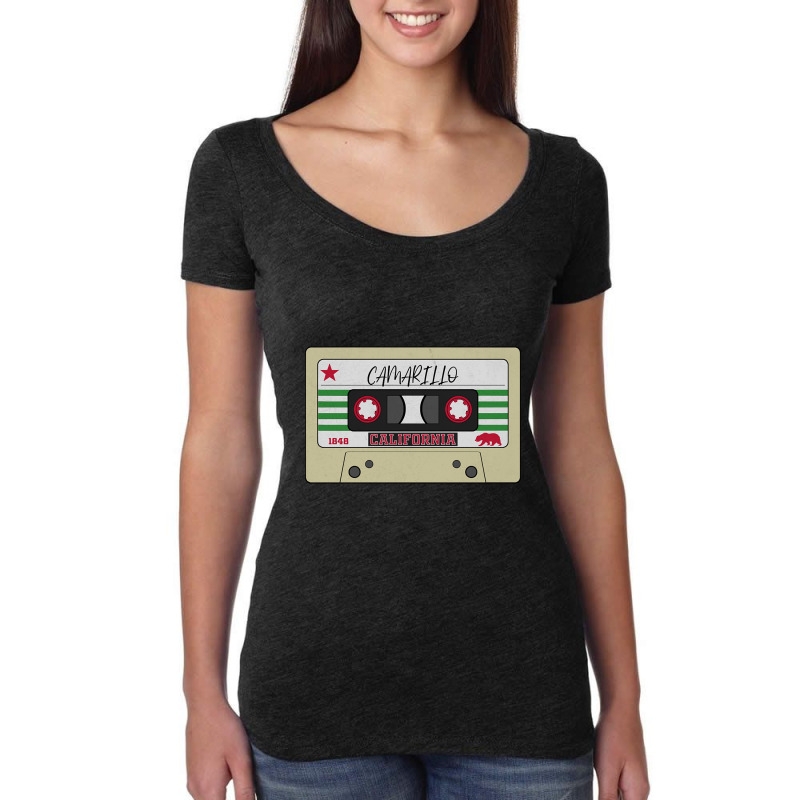 Camarillo California Women's Triblend Scoop T-shirt by ternacanuda251 | Artistshot