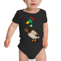 Mallard Duck Artist Baby Bodysuit | Artistshot