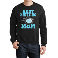 Best Knitting Mom-ydvsv Crewneck Sweatshirt | Artistshot