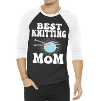 Best Knitting Mom-ytq0z 3/4 Sleeve Shirt | Artistshot