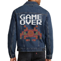 Game Over Men Denim Jacket | Artistshot