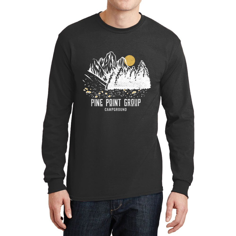 Pine Point Group Campground Shirt Long Sleeve Shirts by cryingfamilies16 | Artistshot