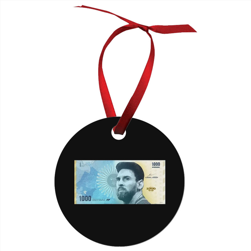 Messi Pesos Argentina Ornament | Artistshot