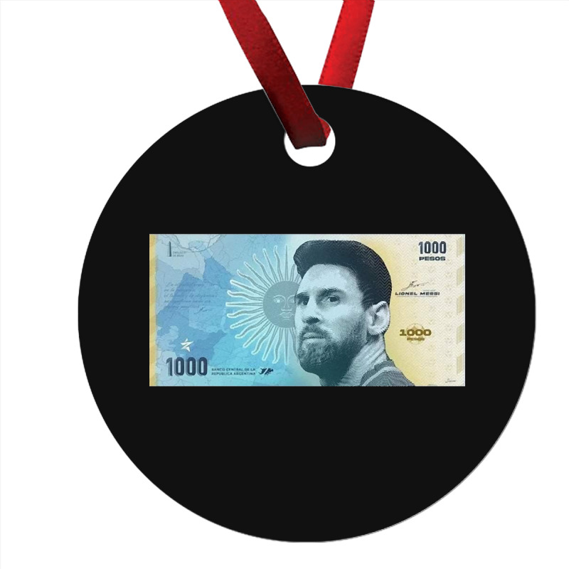 Messi Pesos Argentina Ornament | Artistshot