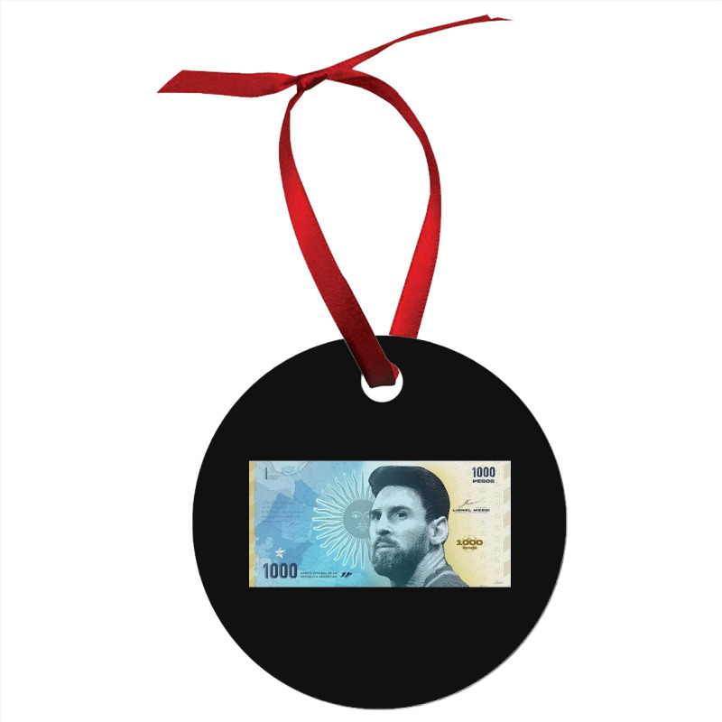 Messi Pesos Argentina Ornament | Artistshot