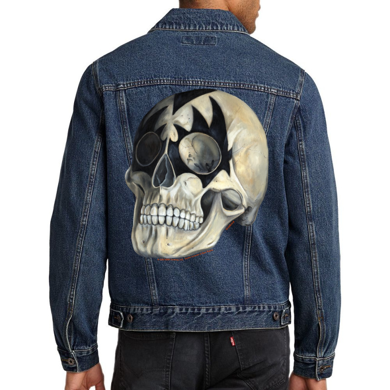 Kiss Skull The Demon Men Denim Jacket by mauschruonan2 | Artistshot