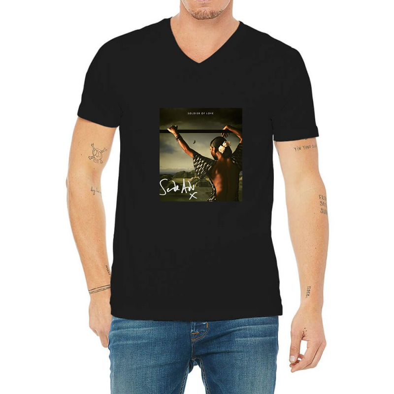 Soldier Of Love Album Art V-neck Tee | Artistshot