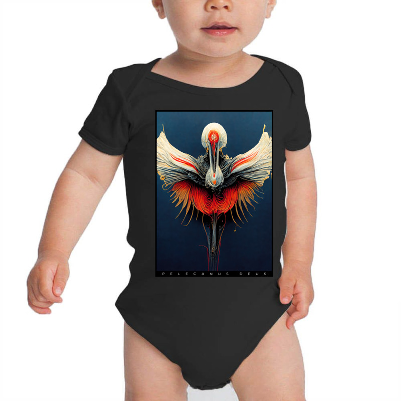 Pelecanus Deus Baby Bodysuit by yammerbetween10 | Artistshot