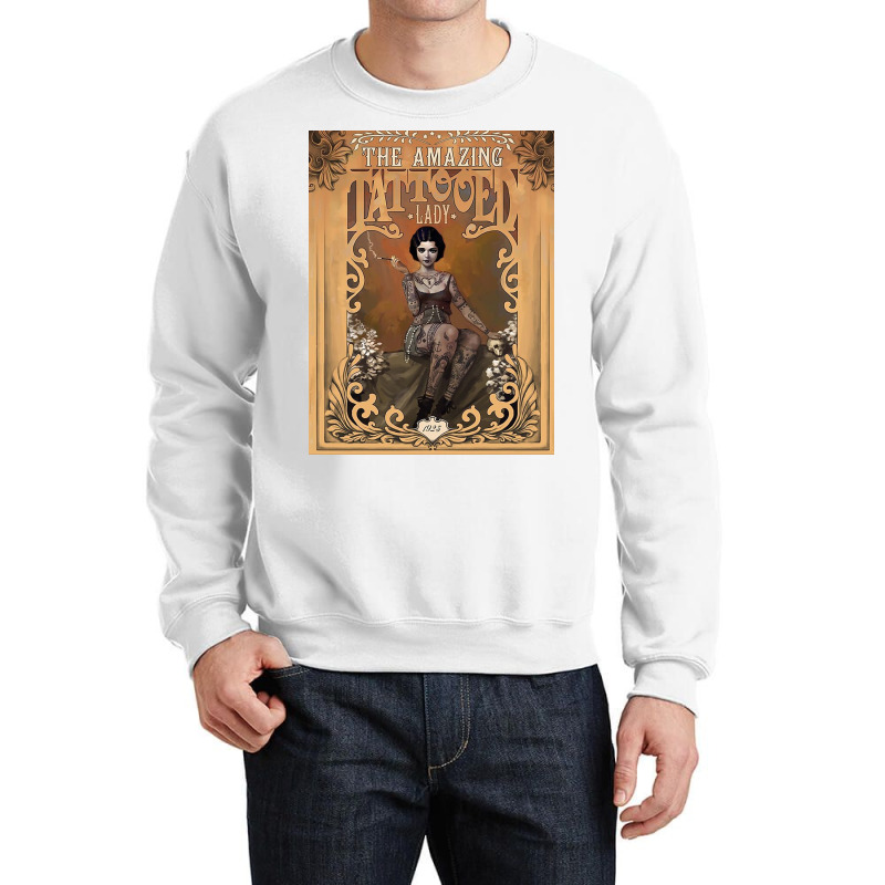 Vintage Circus Crewneck Sweatshirt by nancyhackney | Artistshot