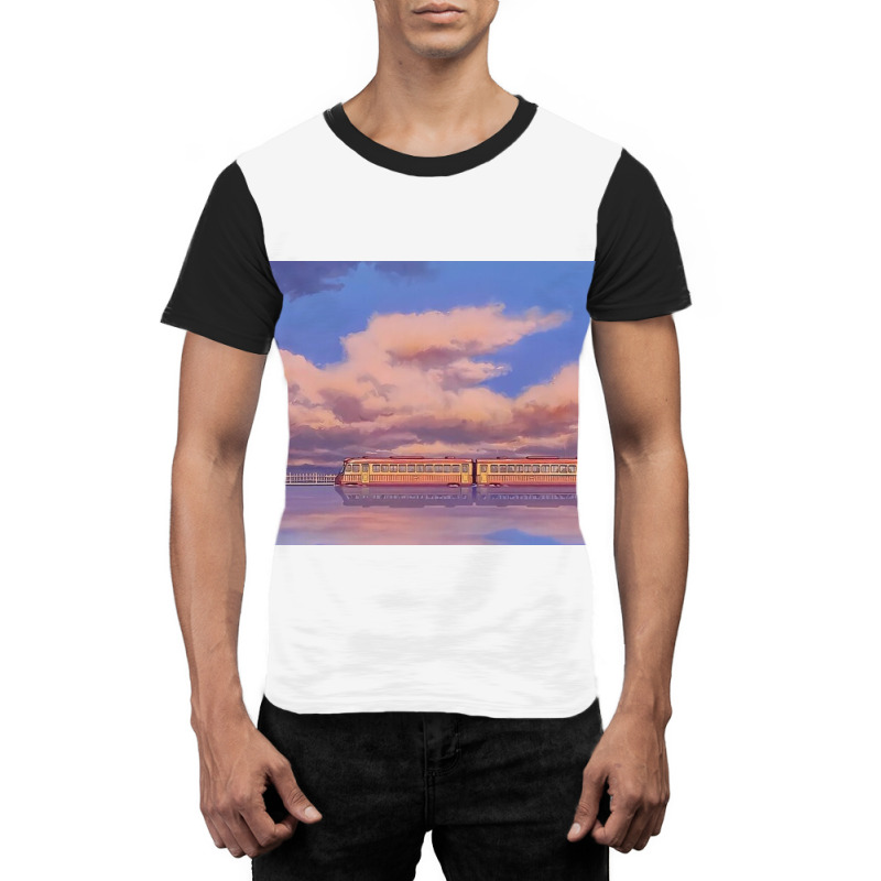 Spirited Away Train Graphic T-shirt by devirdavid | Artistshot