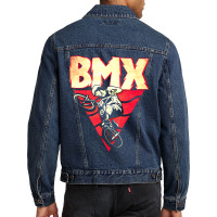 Bikes Riders Cyclist Bmx-qtzu6 Men Denim Jacket | Artistshot