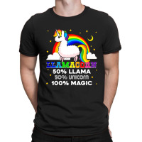 Llamacorn 100 Magic T-shirt | Artistshot