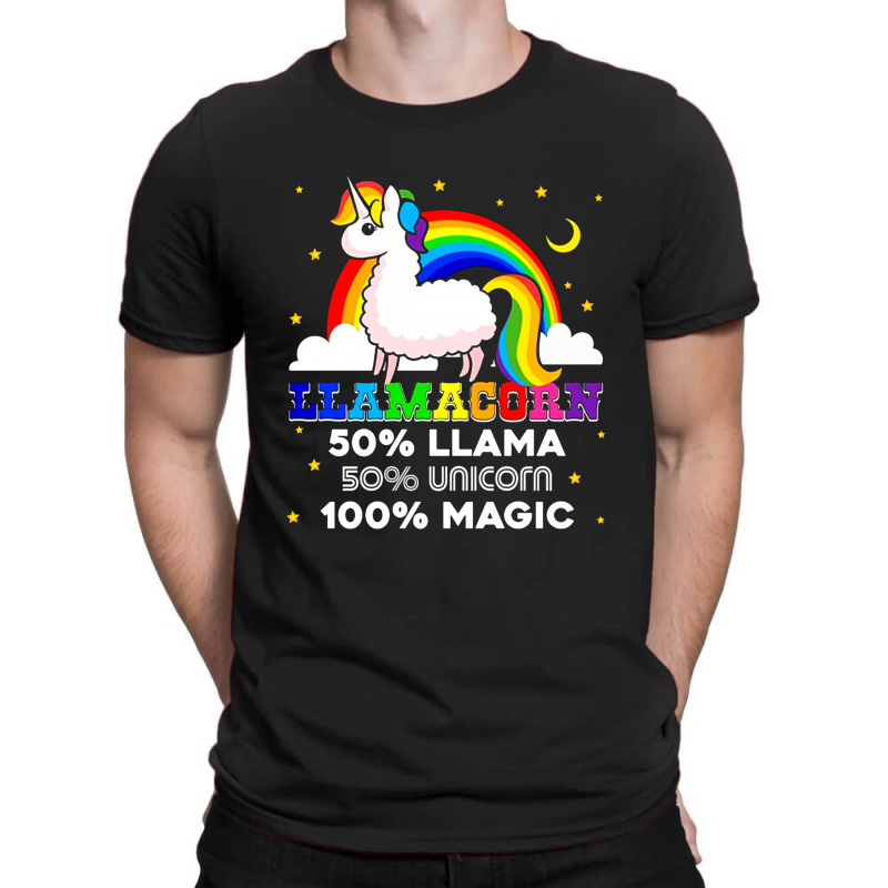 Llamacorn 100 Magic T-shirt | Artistshot