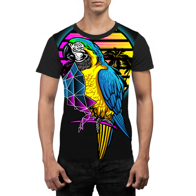 Parrot Art Graphic T-shirt | Artistshot