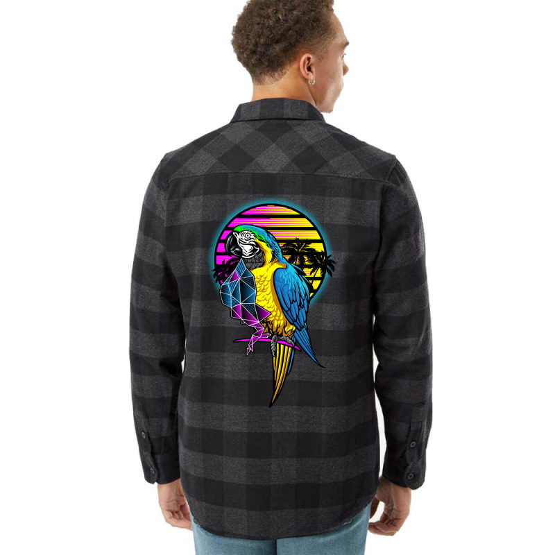 Parrot Art Flannel Shirt | Artistshot