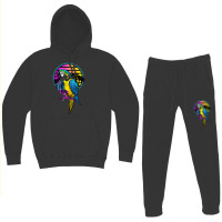 Parrot Art Hoodie & Jogger Set | Artistshot