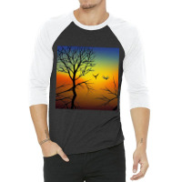 Bewitching Sunset 3/4 Sleeve Shirt | Artistshot