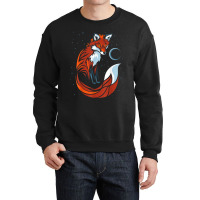 Tribal Tail Fox  Graphic Design Tshirt Crewneck Sweatshirt | Artistshot