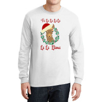 Fa La La La Llama Christmas Llama Long Sleeve Shirts | Artistshot