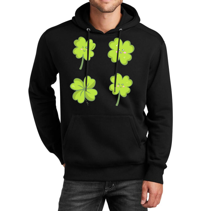 Kawaii Shamrock T  Shirt Kawaii Shamrock Four Leaf Clover Set T  Shirt Unisex Hoodie | Artistshot