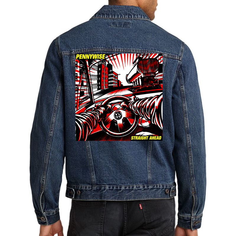 Pennywise Men Denim Jacket by humekyesliet | Artistshot