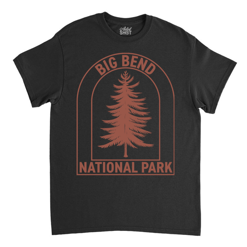 Big Bend National Park Texas Vintage Tree Classic T-shirt by templetracking23 | Artistshot