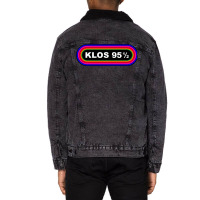 Klos 95 Unisex Sherpa-lined Denim Jacket | Artistshot