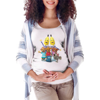 Bananas In Pyjamas Kids Love Maternity Scoop Neck T-shirt | Artistshot