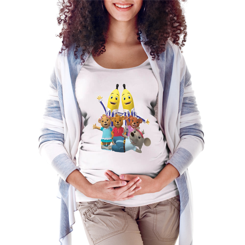 Bananas In Pyjamas Kids Love Maternity Scoop Neck T-shirt by ulanovlysap | Artistshot