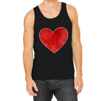 Big Red Heart Valentines Day Tank Top | Artistshot