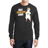 Llama Funny T  Shirt No Problem Lama T  Shirt Long Sleeve Shirts | Artistshot