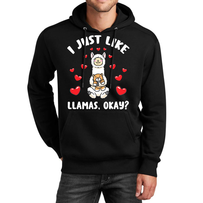 Llama Gift T  Shirt Llama Stuffed Animal Kawaii Lama Camel Alpaca Llam Unisex Hoodie | Artistshot