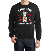 Llama Gift T  Shirt Llama Stuffed Animal Kawaii Lama Camel Alpaca Llam Crewneck Sweatshirt | Artistshot