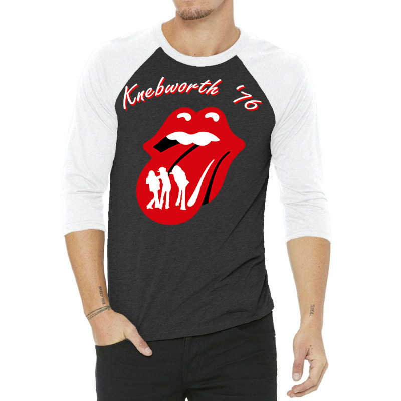 Knebworth '76 T Shirt 3/4 Sleeve Shirt by mauschruonan2 | Artistshot