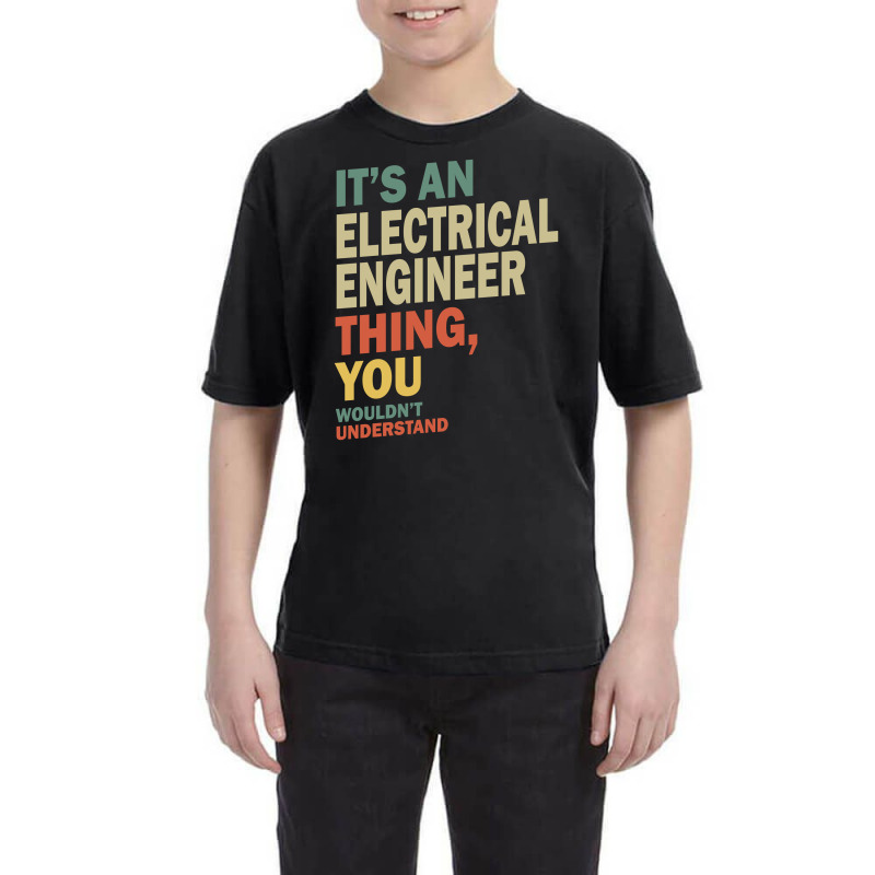 Electrical Engineer Job Title Gift Youth Tee By Cidolopez Artistshot