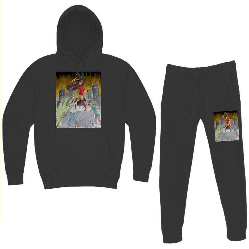 Chapulin Colorado Vs. The Zombies Hoodie & Jogger Set | Artistshot