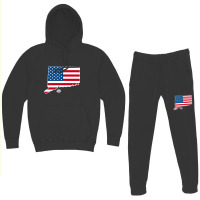 Connecticut Made In The Usa Hoodie & Jogger Set | Artistshot