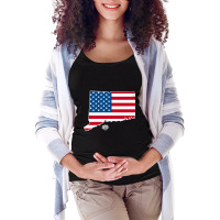 Connecticut Made In The Usa Maternity Scoop Neck T-shirt | Artistshot